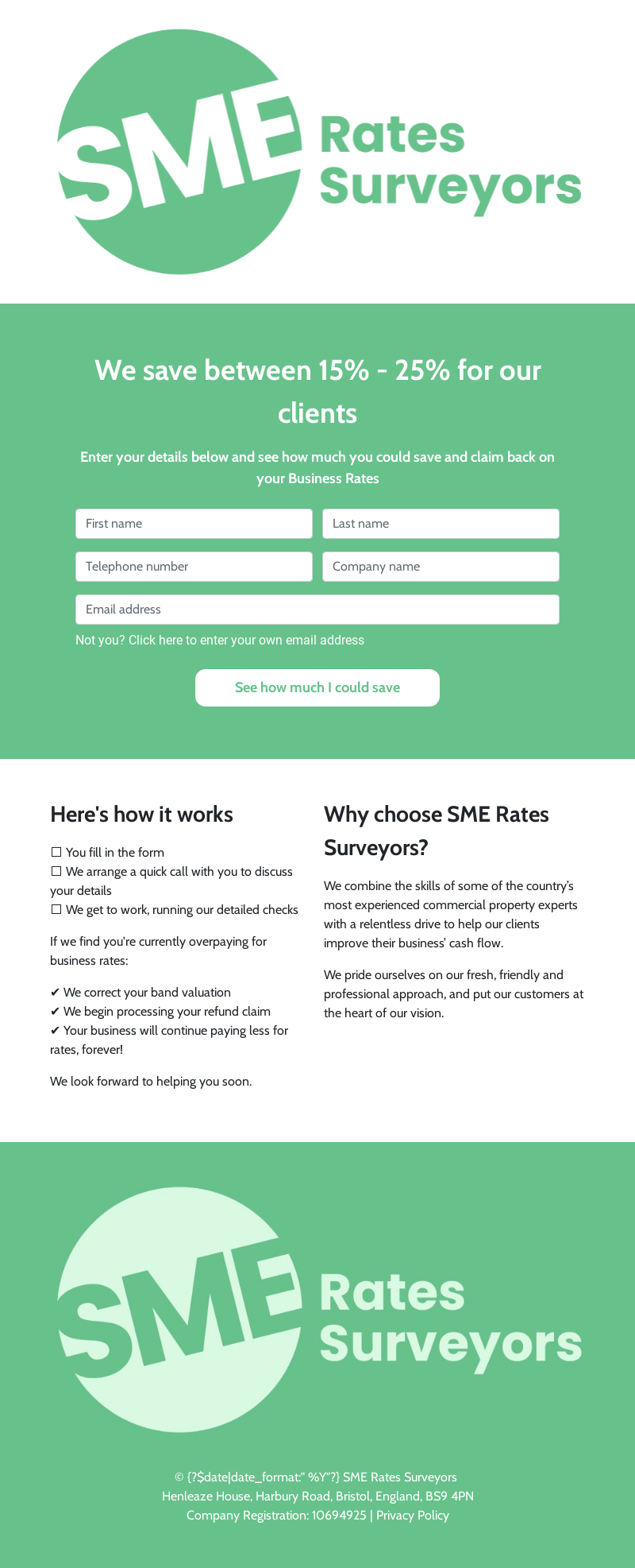 SME Rates Surveyors Rates Checker
